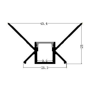 Plasterboard LED Channel